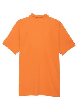 Polo Klout Básico Naranja para Hombre