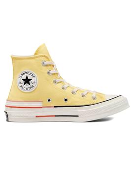 Zapatillas Converse Chuck 70 Amarillo Para Mujer