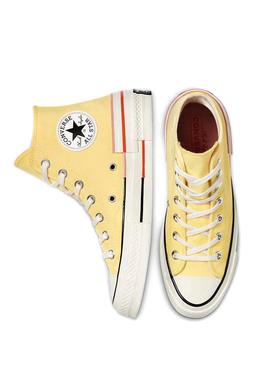 Zapatillas Converse Chuck 70 Amarillo Para Mujer