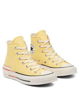 Zapatillas Converse Chuck 70 Amarillo Para Mujer