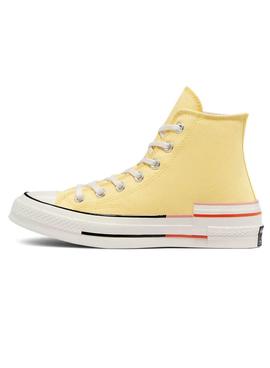 Zapatillas Converse Chuck 70 Amarillo Para Mujer