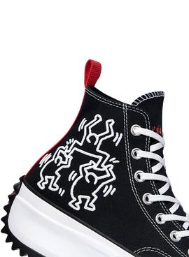 Zapatillas Converse x Keith Run Star Hike Negro