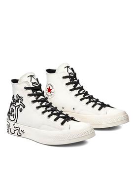 Zapatillas Converse x Keith Haring Chuck'70 Blanco