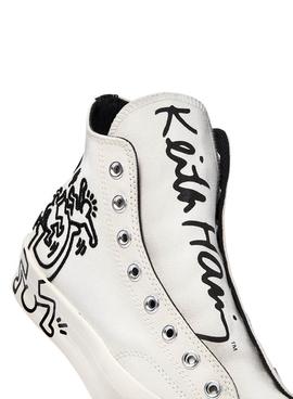 Zapatillas Converse x Keith Haring Chuck'70 Blanco