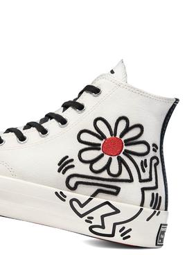 Zapatillas Converse x Keith Haring Chuck'70 Blanco