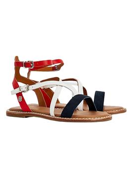 Sandalias Tommy Jeans Essential Tommy Marrón Mujer