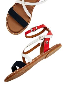 Sandalias Tommy Jeans Essential Tommy Marrón Mujer