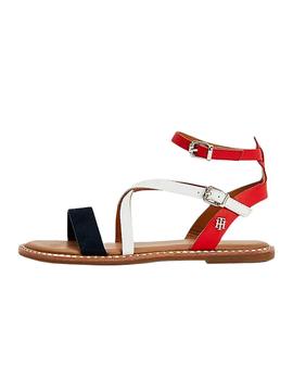 Sandalias Tommy Jeans Essential Tommy Marrón Mujer