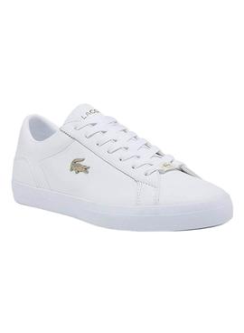 Zapatillas Lacoste Lerond Blanco Para Hombre