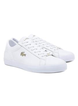 Zapatillas Lacoste Lerond Blanco Para Hombre