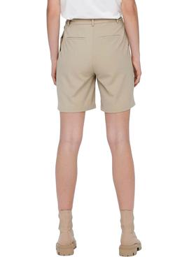 Bermudas Only Livy Beige para Mujer