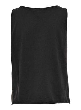 Camiseta Only Lucy Life Passion Negro Para Mujer