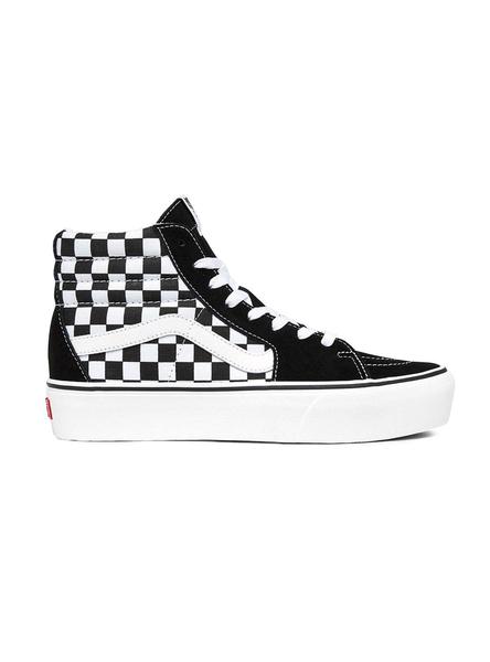 Old Skool Black White Mixed Skate Shoes | islamiyyat.com