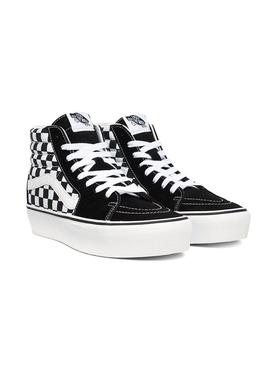 Zapatillas Vans SK8-Hi Platform 2.0 Cuadros Mujer