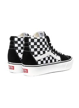 Zapatillas Vans SK8-Hi Platform 2.0 Cuadros Mujer