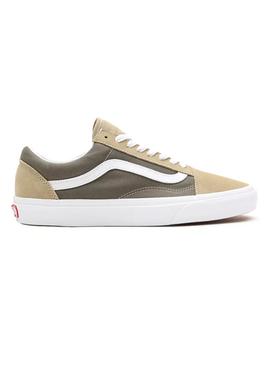 Zapatillas Vans Old Skool Beige Para Hombre