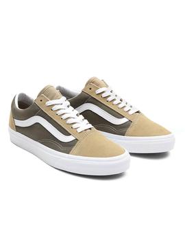 Zapatillas Vans Old Skool Beige Para Hombre