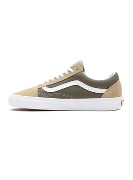 Zapatillas Vans Old Skool Beige Para Hombre