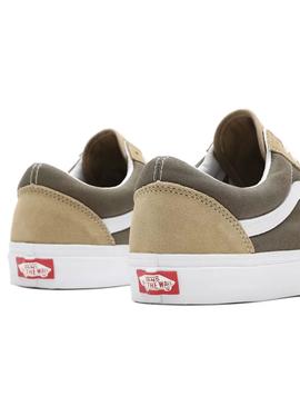 Zapatillas Vans Old Skool Beige Para Hombre