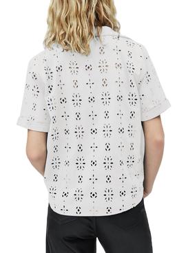 Camisa Pepe Jeans Lara Blanco Para Mujer