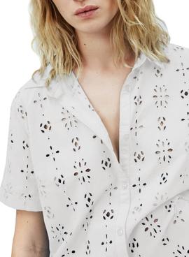 Camisa Pepe Jeans Lara Blanco Para Mujer