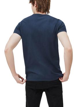 Camiseta Pepe Jeans Anibal Azul Marino para Hombre