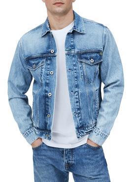 Chaqueta Vaquera Pepe Jeans Pinner Azul Hombre