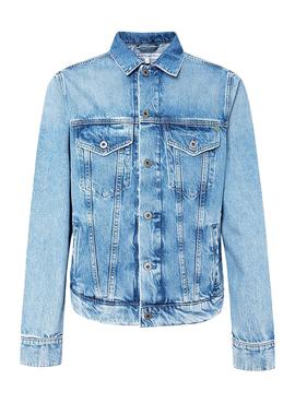 Chaqueta Vaquera Pepe Jeans Pinner Azul Hombre