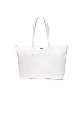 Bolso Lacoste L Shopping Blanco Mujer