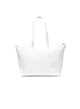 Bolso Lacoste L Shopping Blanco Mujer