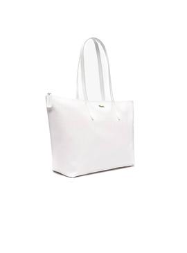 Bolso Lacoste L Shopping Blanco Mujer
