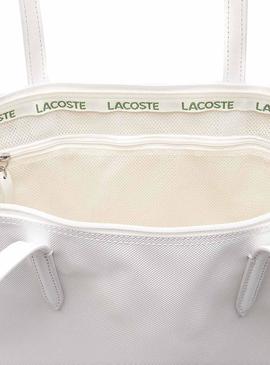 Bolso Lacoste L Shopping Blanco Mujer