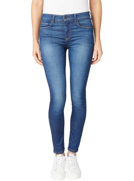 Pantalón Vaquero Pepe Jeans Zoe Denim Para Mujer