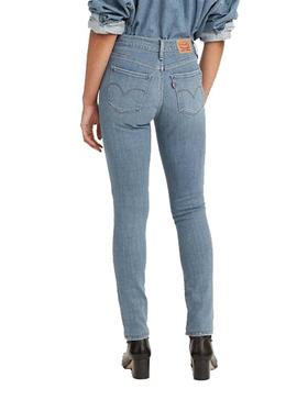 Pantalón Vaquero Levis 311 Shaping Azul Para Mujer