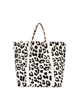Bolso Pieces Talle Canvas Leo Camel Para Mujer