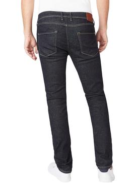 Pantalón Vaquero Pepe Jeans Finsbury Negro Hombre