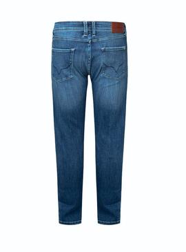 Pantalón Vaquero Pepe Jeans Finsbury Azul Hombre