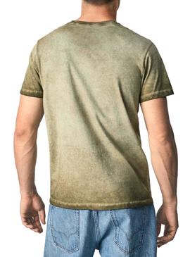 Camiseta Pepe Jeans West Sir Verde Para Hombre