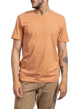 Camiseta Klout Básica Camel Para Hombre y Mujer