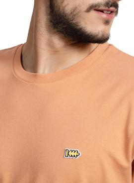 Camiseta Klout Básica Camel Para Hombre y Mujer