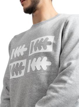 Sudadera Klout Positivo Gris Para Hombre