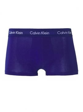 Calzoncillos Calvin Klein Low Rise Azul Hombre