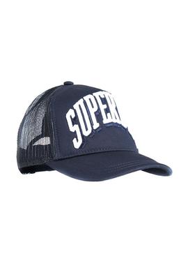 Gorra Superdry Sport Tri Logo Azul Marino 