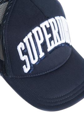 Gorra Superdry Sport Tri Logo Azul Marino 