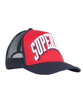 Gorra Superdry Sport Tri Logo Rojo 