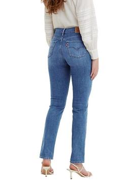 Pantalón Vaquero Levis 312 Shaping Azul Mujer