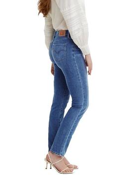 Pantalón Vaquero Levis 312 Shaping Azul Mujer