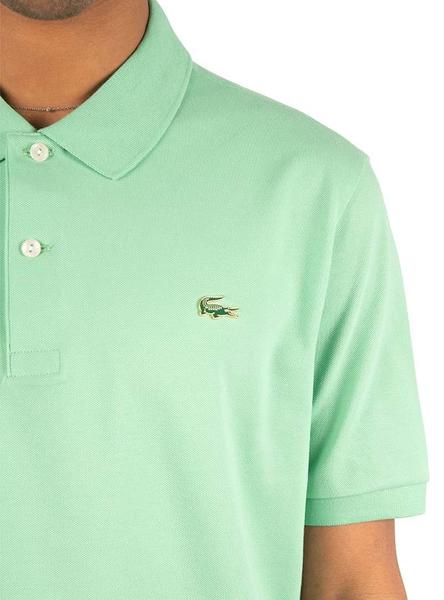 Vestido Lacoste Stretch Algodon Piqué Mujer Verde Claro De Vestido