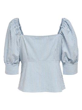 Top Only Betti Life Azul para Mujer