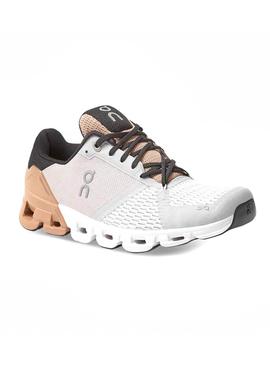 Zapatillas On Running Cloudflyer Glacier Rosebrown para Mujer